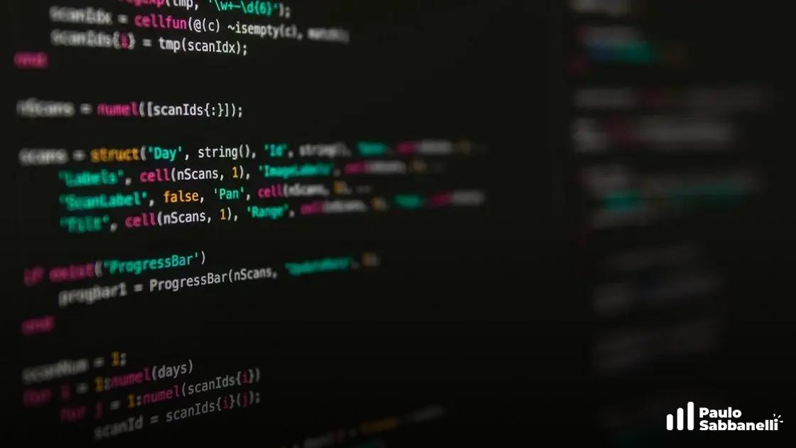 Código MATLAB desfocado com definição de struct e uma barra de progresso